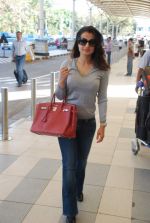Amisha Patel snapped at airport, Mumbai on 16th Feb 2012 (2).JPG